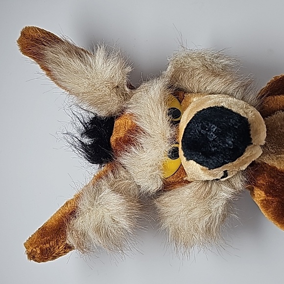Vintage Wile E. Coyote Stuffed Animal Plushie Plush Warner Bros 1992 Mighty Star - Picture 8 of 16